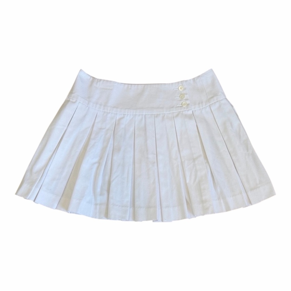 Brooks Brothers Country Club Vintage White Pleated Women's Tennis Skirt Sz.6